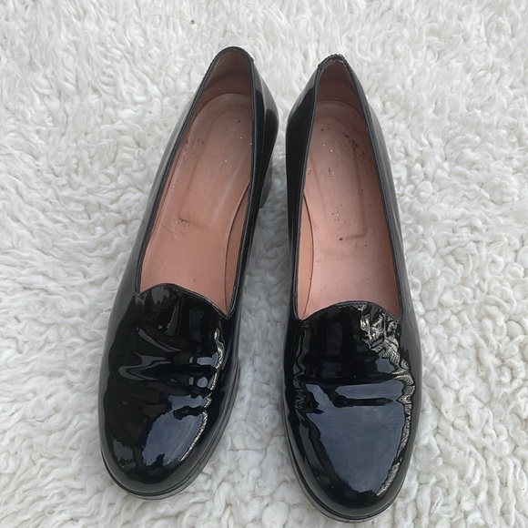 Robert Clergerie Black Patent Platform Shoes- Sz 7..5Used in very good condition - Picture 5 of 10